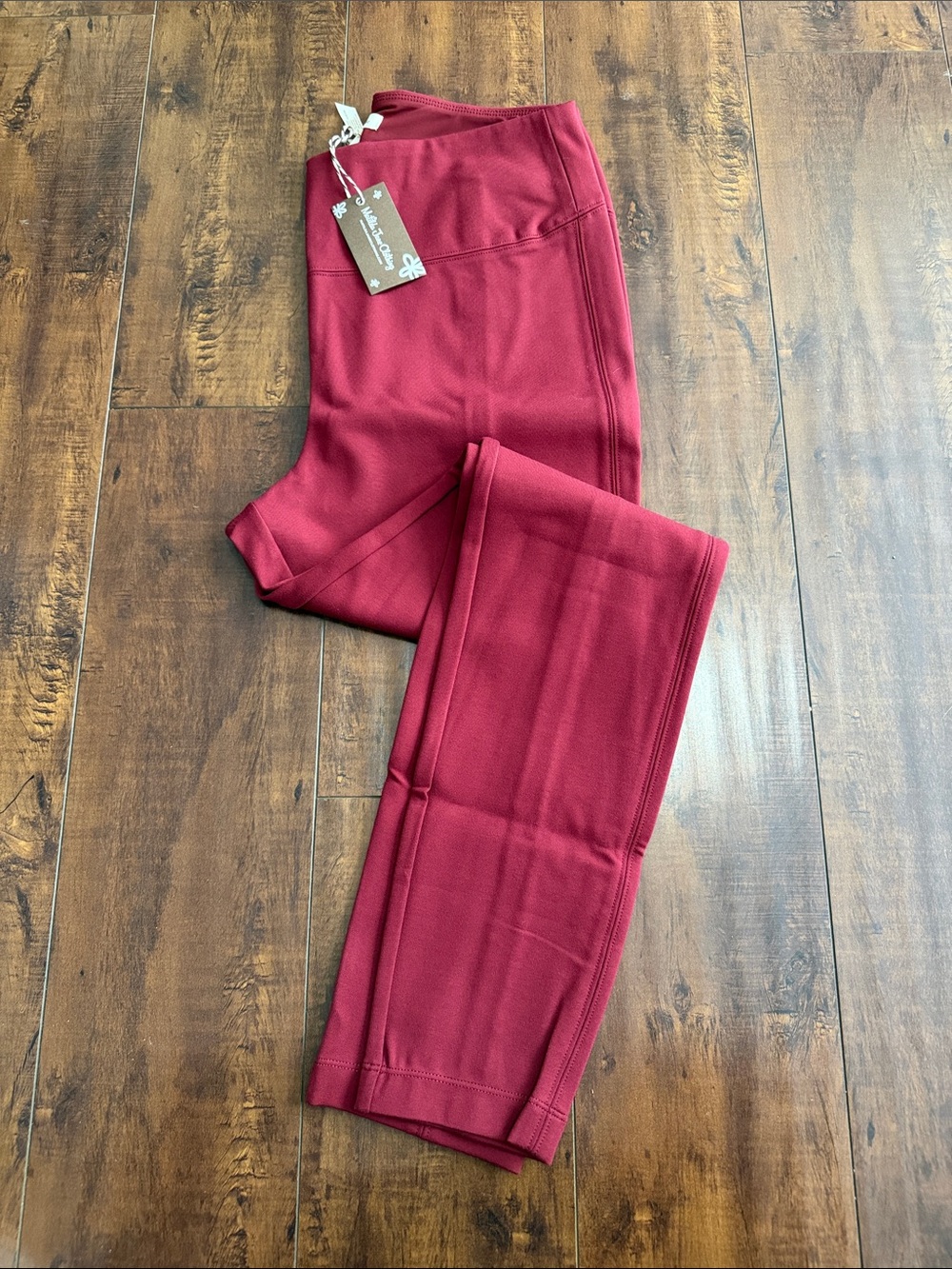 Matilda Jane Burgundy Stretch Leggings